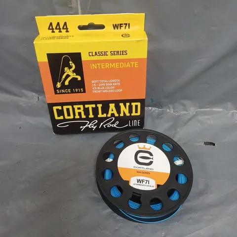 CORTLAND 444 INTERMEDIATE ICE BLUE WEIGHT FORWARD FLY LINE WF7