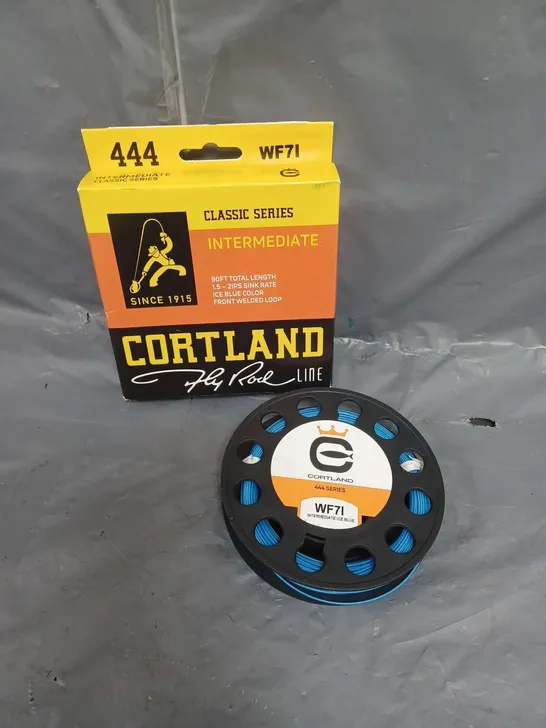 CORTLAND 444 INTERMEDIATE ICE BLUE WEIGHT FORWARD FLY LINE WF7