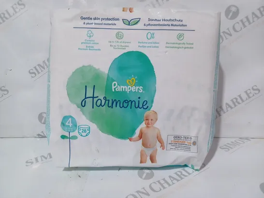 PAMPERS HARMONIE PACK OF 28 NAPPIES