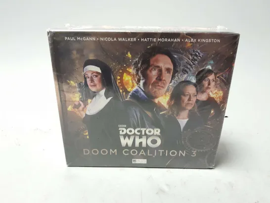 SEALED DOCTOR WHO DOOM COALITHION 3 CD SET