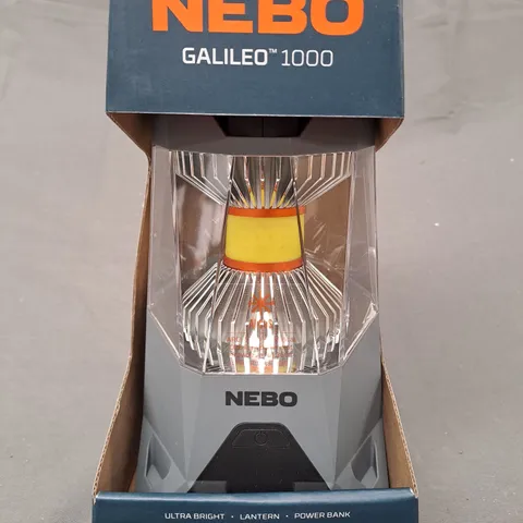 BOXED NEBO GALILEO 1000 FLEX RECHARGEABLE LANTERN