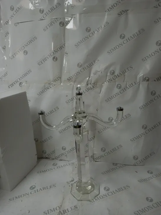 BOXED JM BY JULIEN MACDONALD CRYSTAL CANDELABRA 