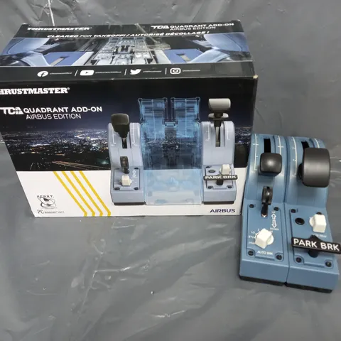 BOXED THRUSTMASTER QUADRANT ADD-ON AIRBUS EDITION