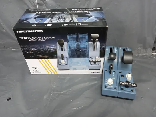 BOXED THRUSTMASTER QUADRANT ADD-ON AIRBUS EDITION