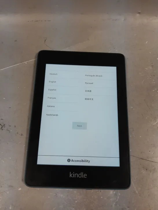 KINDLE PAPERWHITE E-READER