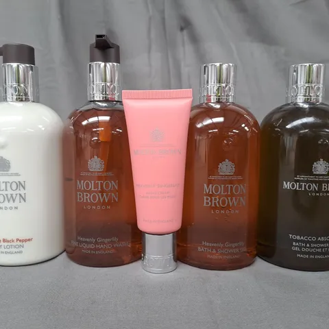 MOLTON BROWN 5 PIECE LUXURY HAND & BODY WASH COLLECTION