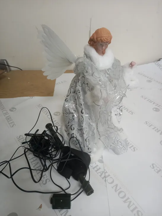 MR CHRISTMAS FIBER OPTIC ANIMATED ANGEL