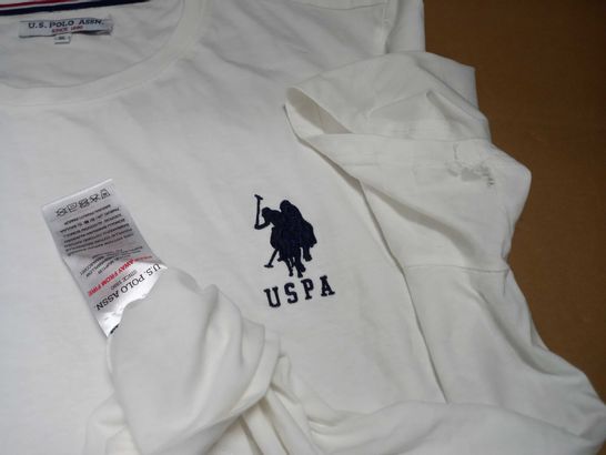 US.POLO.ASSN WHITE T-SHIRT - XL