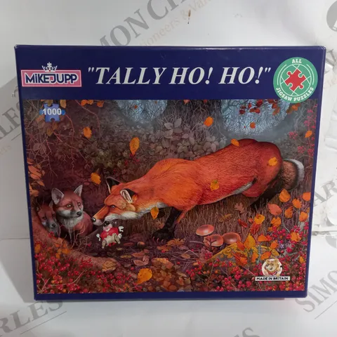 BOXED MIKEJUPP TALLY HO! HO! 1000 PEICE