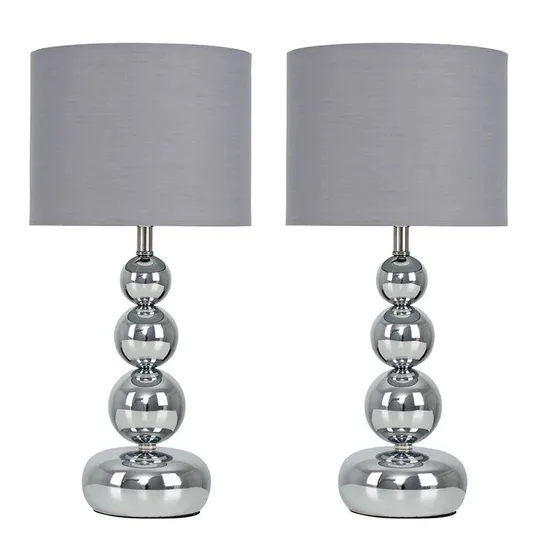 BOXED ETTINGER 35cm TABLE LAMP - SET OF 2 