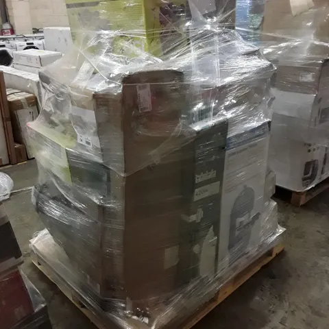 PALLET OF APPROXIMATELY 30 UNPROCESSED RAW RETURN HOUSEHOLD AND ELECTRICAL GOODS TO INCLUDE;