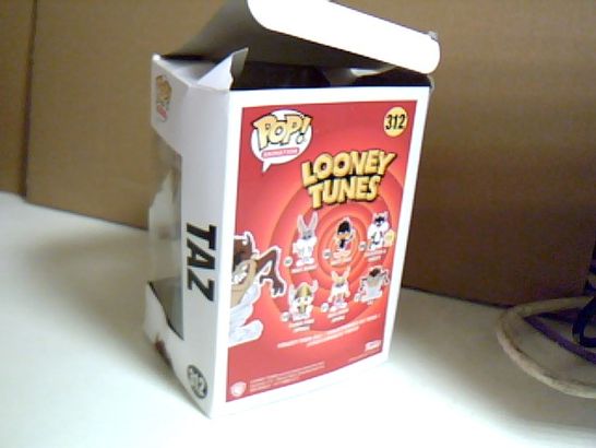 BOXED POP! ANIMATION LOONEY TUNES TAZ FIGURE 312 