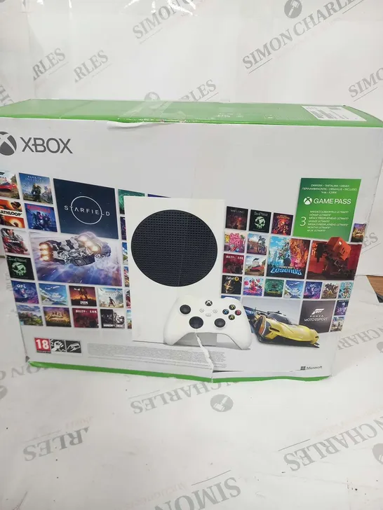 BOXED XBOX SERIES S 512GB GAMES CONSOLE WITH CONTROLLER