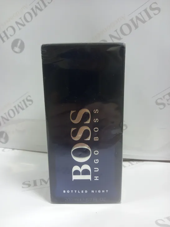 BOXED AND SEALED HUGO BOSS "BOTTLED NIGHT" EAU DE TOILETTE SPRAY 200ML