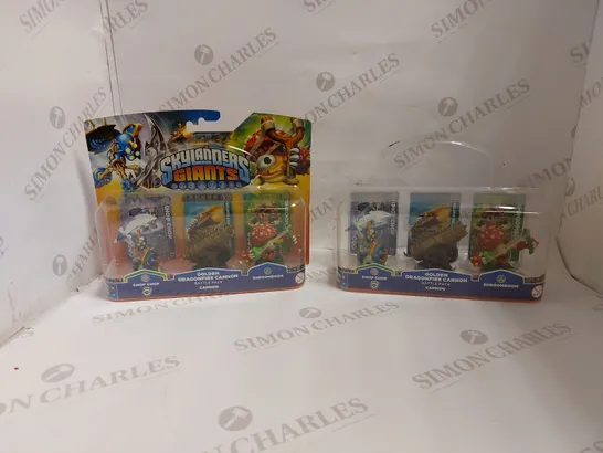 LOT OF MANY SKYLANDER CHARACTER SETS OF 3 