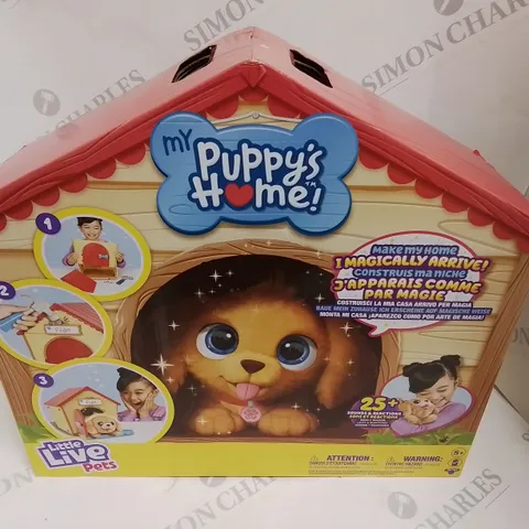SEALED AND BOXED LITTLE LIVE PETS MY PUPPY'S HOME PLAYSET