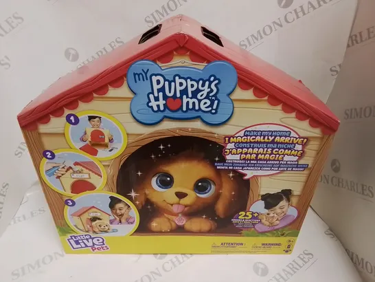 SEALED AND BOXED LITTLE LIVE PETS MY PUPPY'S HOME PLAYSET RRP £64.99