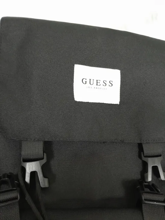 GUESS LOS ANGLES BLACK BACKPACK 