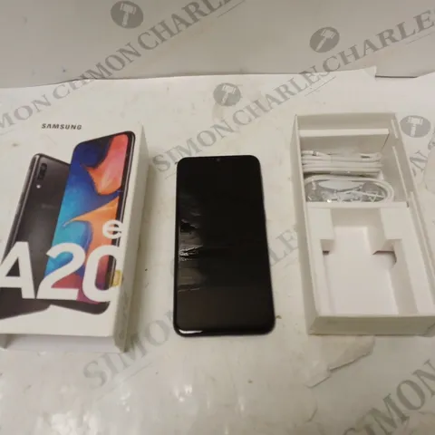 SAMSUNG A20E BOXED PHONE WITH ACCESSORIES 