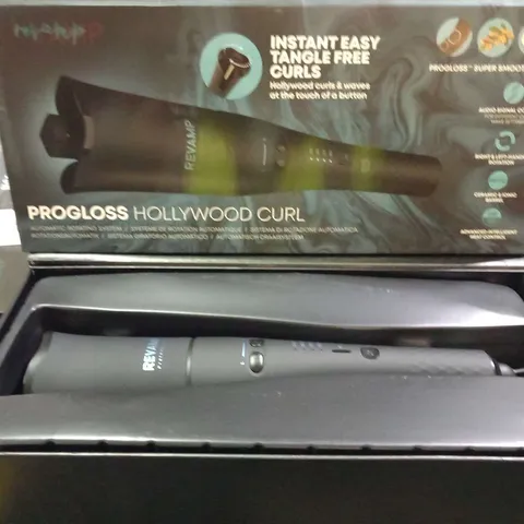 BOXED REVAMP PROGLOSS HOLLYWOOD CURL AUTOMATIC ROTATING SYSTEM