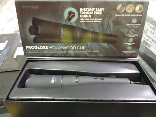 BOXED REVAMP PROGLOSS HOLLYWOOD CURL AUTOMATIC ROTATING SYSTEM