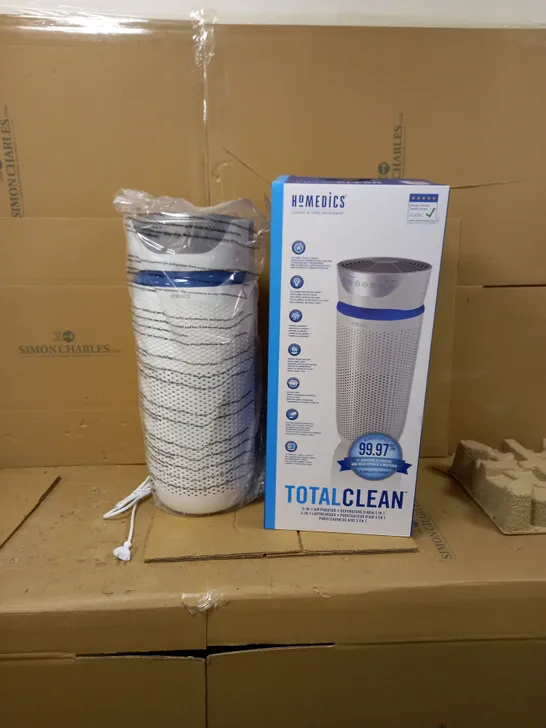 HOMEDICS TOTAL CLEAN WHITE AIR PURIFIER