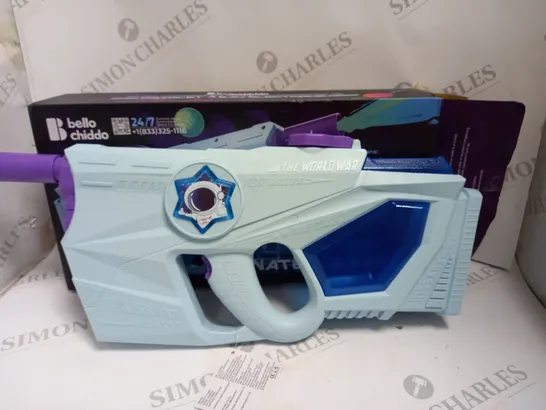 BOXED BELLO CHIDDO ELECTRIC POWERED WATER GUN 