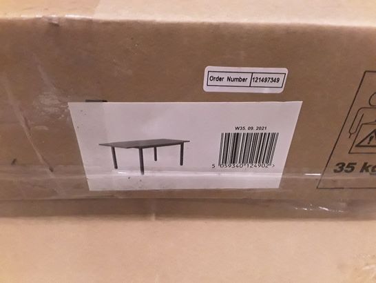 BOXED GOOD HOME MOOREA ALUMINIUM TABLE