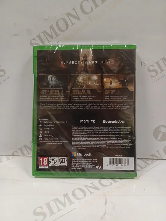 SEALED DEAD SPACE XBOX SERIES X GAME