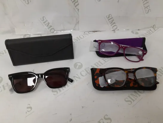 BOXED HUMMINGBIRD POLARISED SUNGLASSES & READER 3PC SET