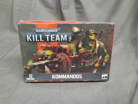 BOXED AND SEALED WARHAMMER 40,000 KILL TEAM - KOMMANDOS