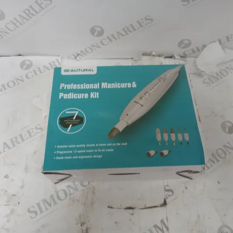 BEAUTURAL PROFESSIONAL MANICURE & PEDICURE KIT