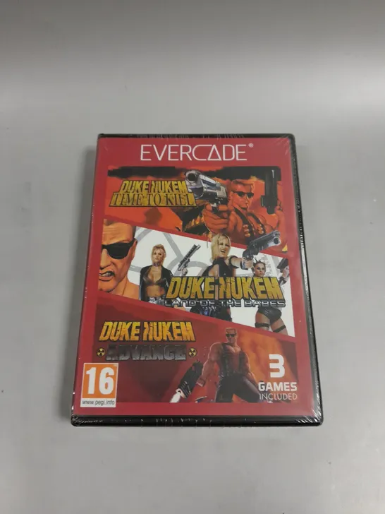 SEALED EVERCADE DUKE NUKEM GAME COLLECTION