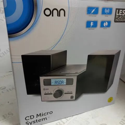 ONN CD MICRO SYSTEM 