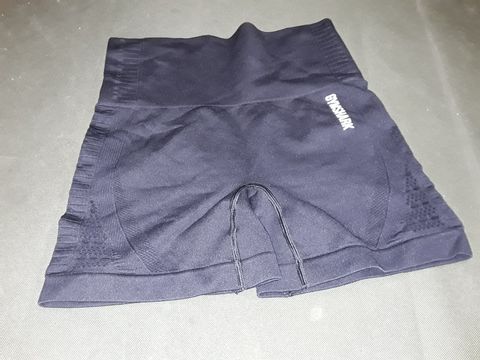 PAIR OF GYMSHARK SPORTS SHORTS IN BLACK - SIZE UNSPECIFIED 