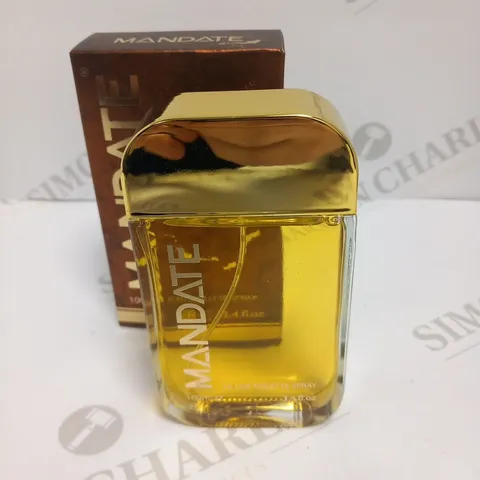 BOXED MANDATE EAU DE TOILETTE 100ML