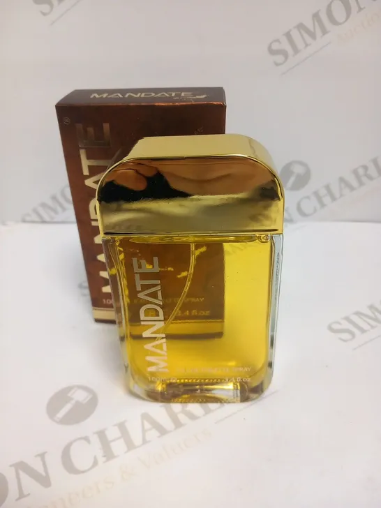 BOXED MANDATE EAU DE TOILETTE 100ML