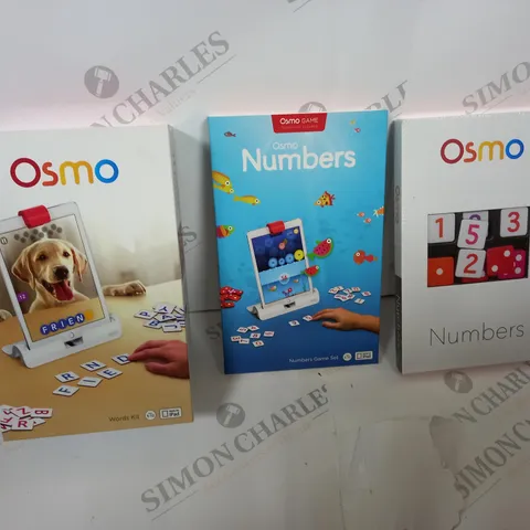 13 OSMO GAMES INCLUDING NUMBERS AND WORD PUZZLES IPAD