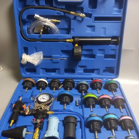 BOXED COOLING SYSTEM LEAKAGE TEST AND FILLING SET 