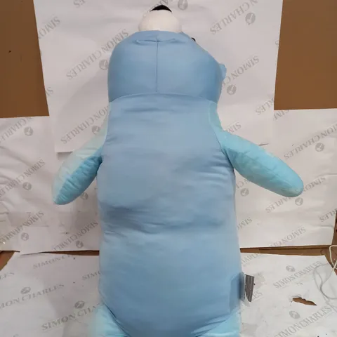 SOFT TEDDY POLAR BEAR IN BLUE