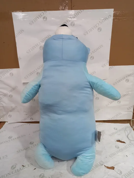 SOFT TEDDY POLAR BEAR IN BLUE