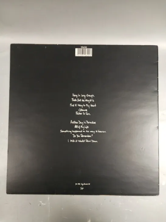 PHIL COLLINS BUT SERIOUSLY VINYL 