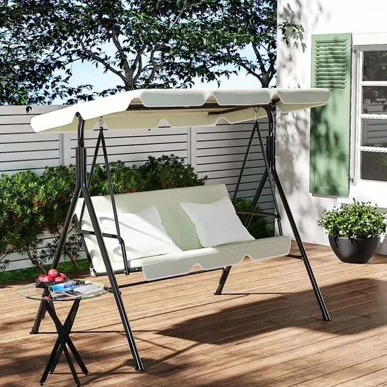 BOXED LOUISA PORCH SWING WITH CANOPY (1 BOX)