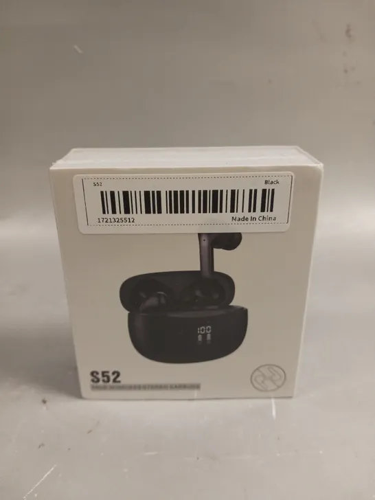 BOXED SEALED S52 TRUE WIRELESS EARPHONES 