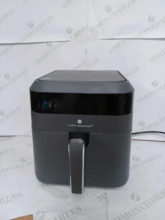 COOK'S ESSENTIALS 5.8L AIR FRYER IN SLATE GREY