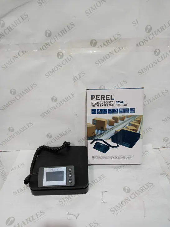 BOXED PEREL DIGITAL POSTAL SCALE 