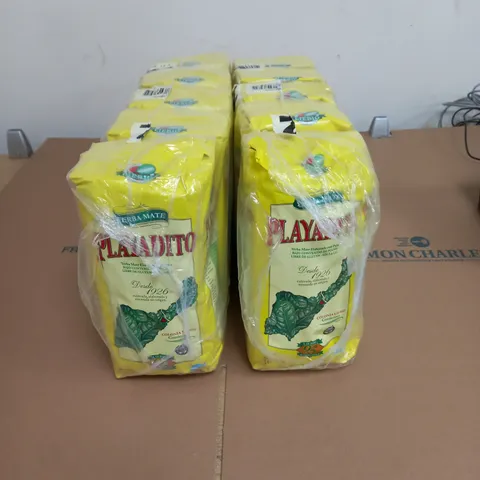 LOT OF 10 PLAYADITO YERBA MATE 1000G