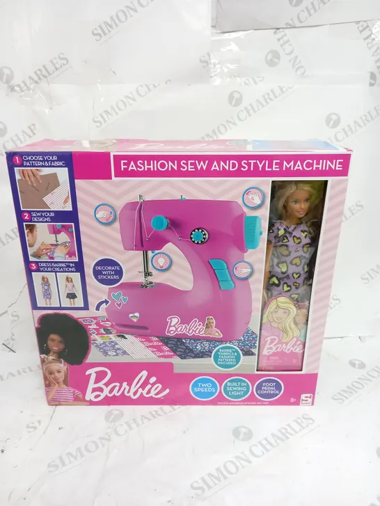 BARBIE SEWING MACHINE SET RRP £42.99