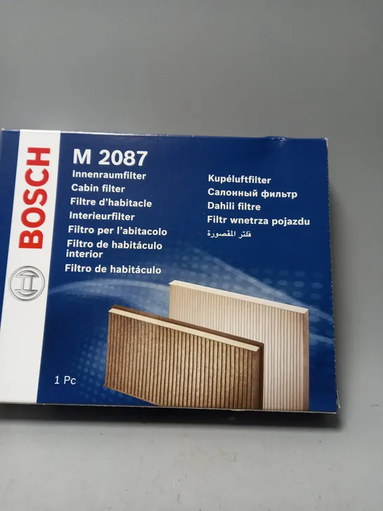 BOSCH M 2087 CABIN FILTER 