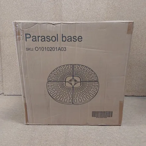 BOXED PARASOL BASE - BLACK